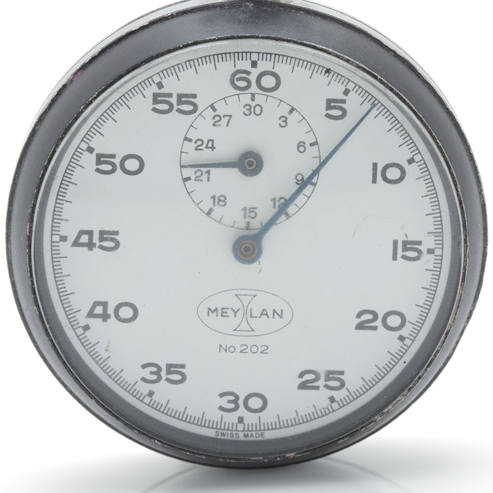 Meylan Open Face Stopwatch