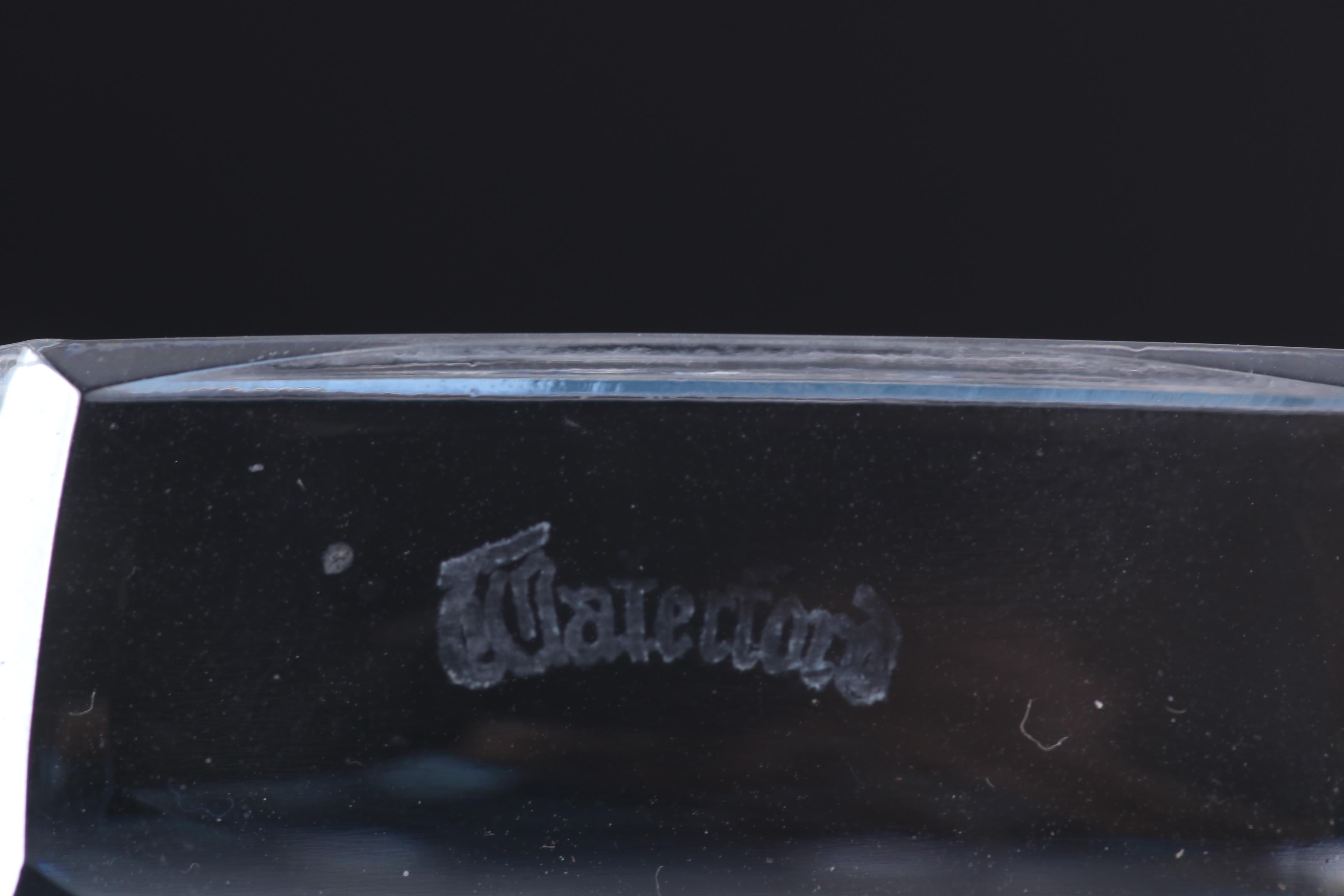 Waterford Crystal Design Studio "Ormonde" Footed Centerpiece and Cake Plate