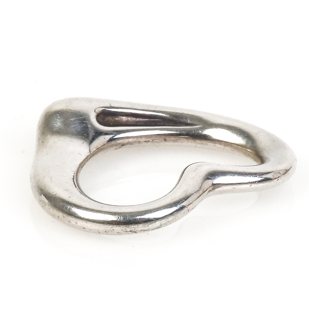 Tiffany & Co. Sterling Silver Chain with Pendants Including Elsa Peretti