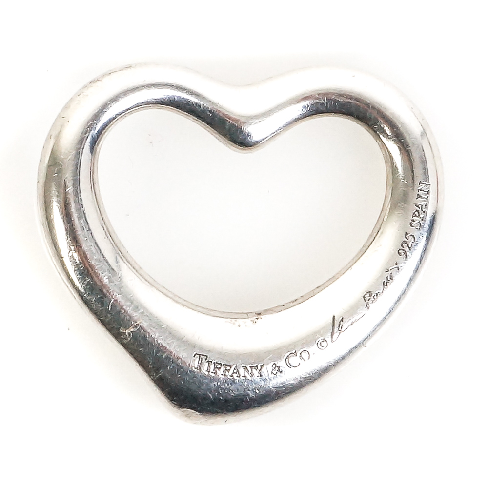 Tiffany & Co. Sterling Silver Chain with Pendants Including Elsa Peretti