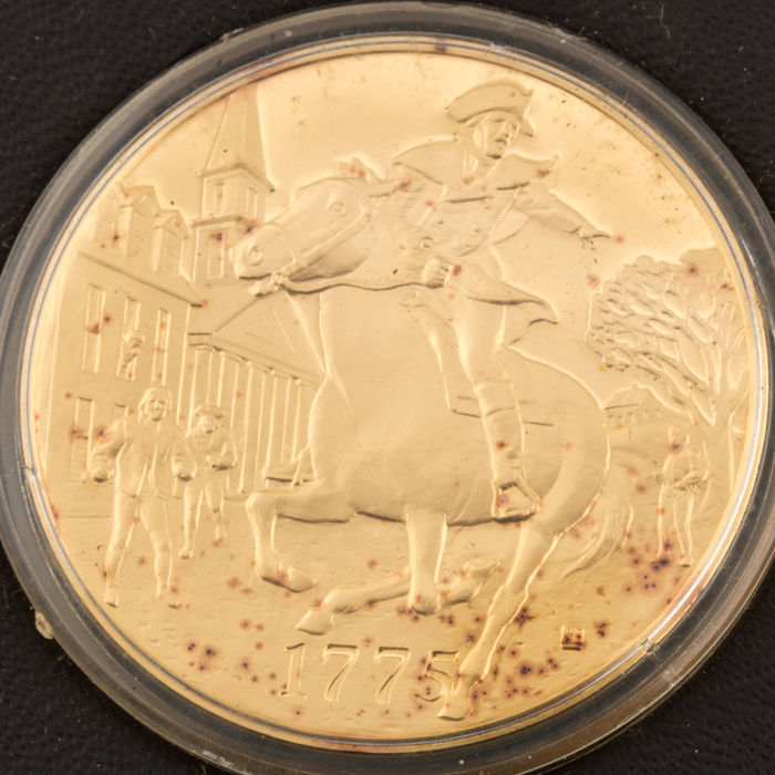 "The American Heritage Medallic Treasury of American History" Proof Medal Set