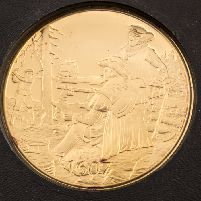 "The American Heritage Medallic Treasury of American History" Proof Medal Set