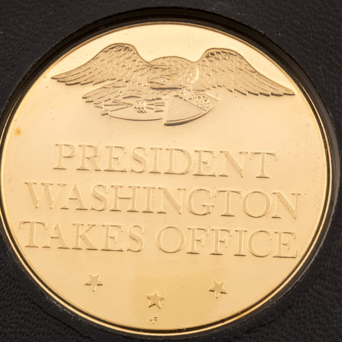 "The American Heritage Medallic Treasury of American History" Proof Medal Set