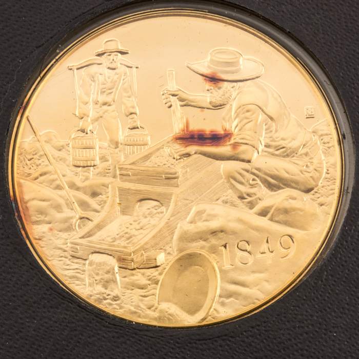 "The American Heritage Medallic Treasury of American History" Proof Medal Set