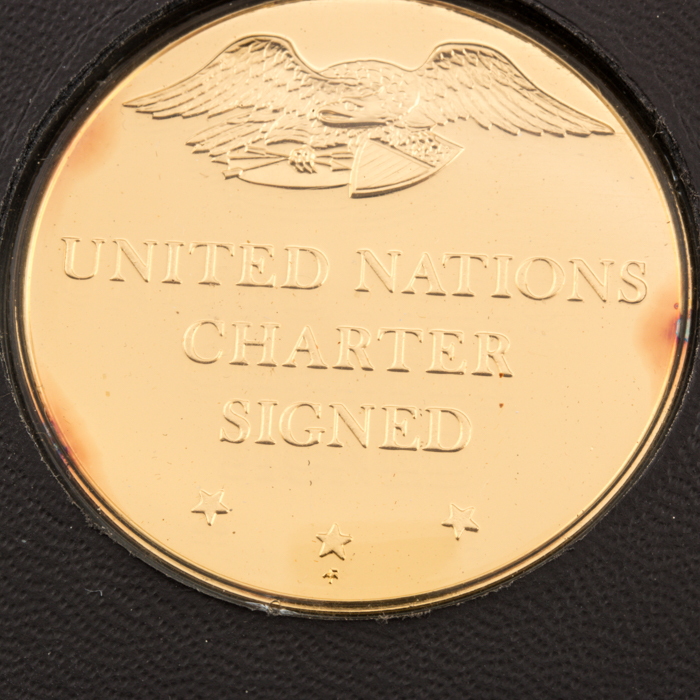 "The American Heritage Medallic Treasury of American History" Proof Medal Set