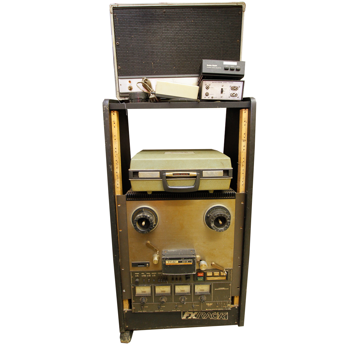 Vintage TEAC Reel-to-Reel Recorder and Equipment