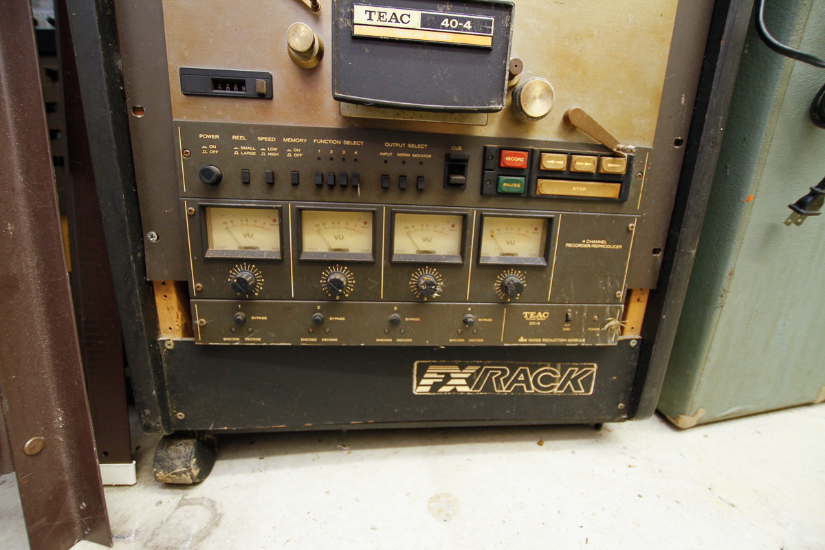 Vintage TEAC Reel-to-Reel Recorder and Equipment