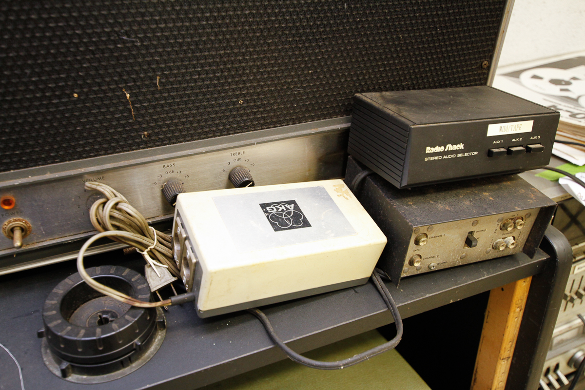 Vintage TEAC Reel-to-Reel Recorder and Equipment