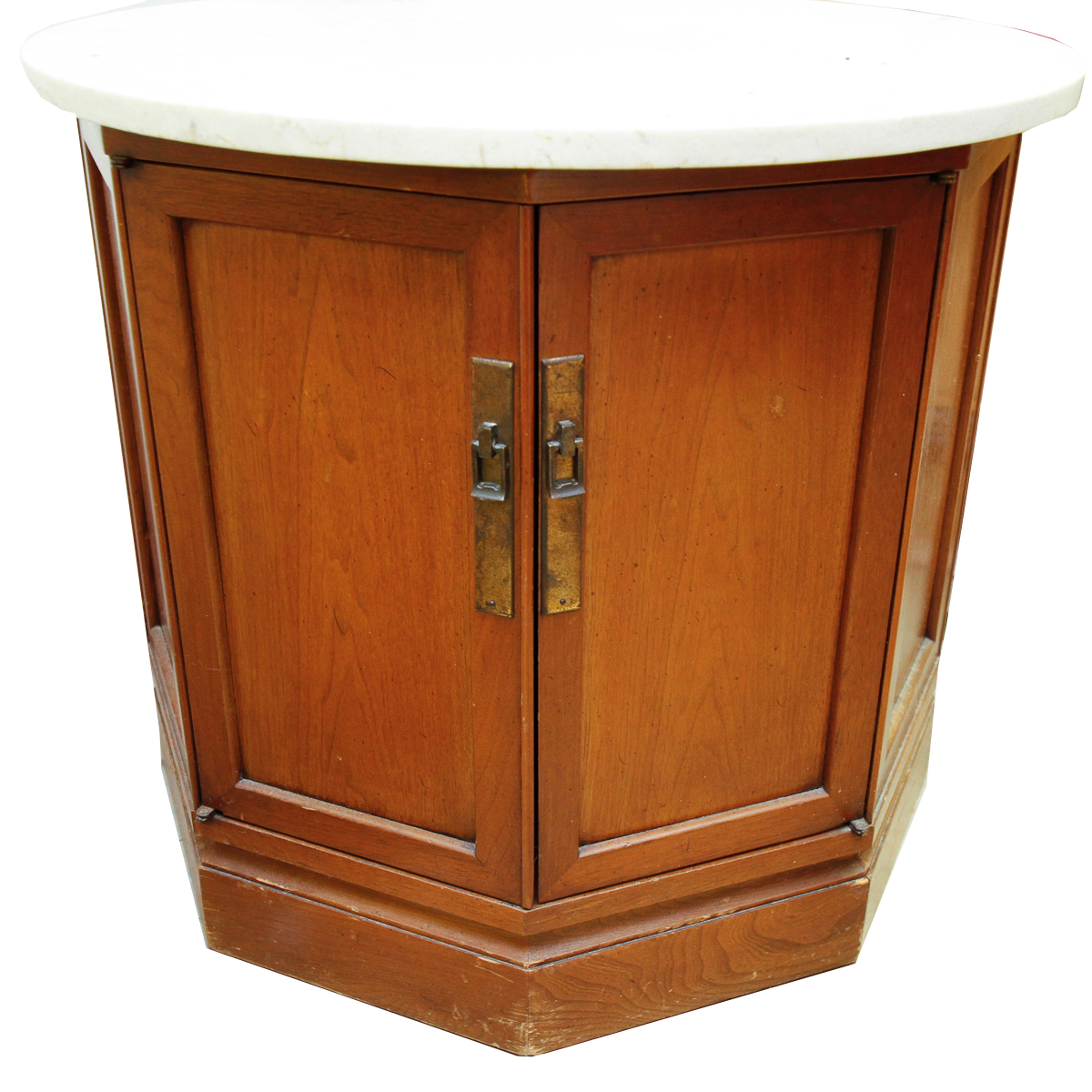 Vintage Octagonal Side Cabinet