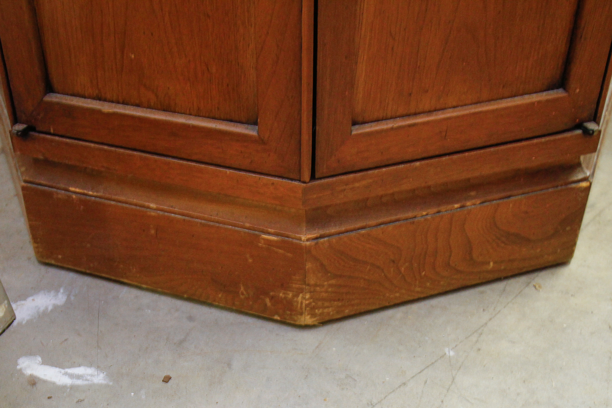 Vintage Octagonal Side Cabinet