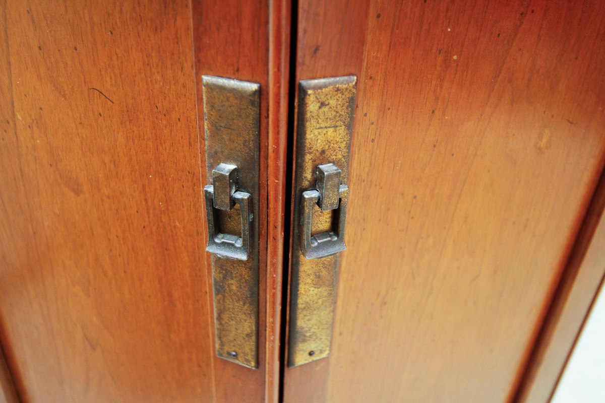 Vintage Octagonal Side Cabinet