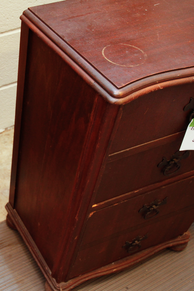 Vintage Sewing Cabinet With Accessories