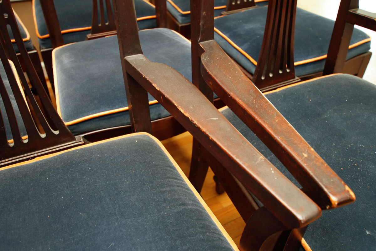 Vintage Federal Style Dining Chairs