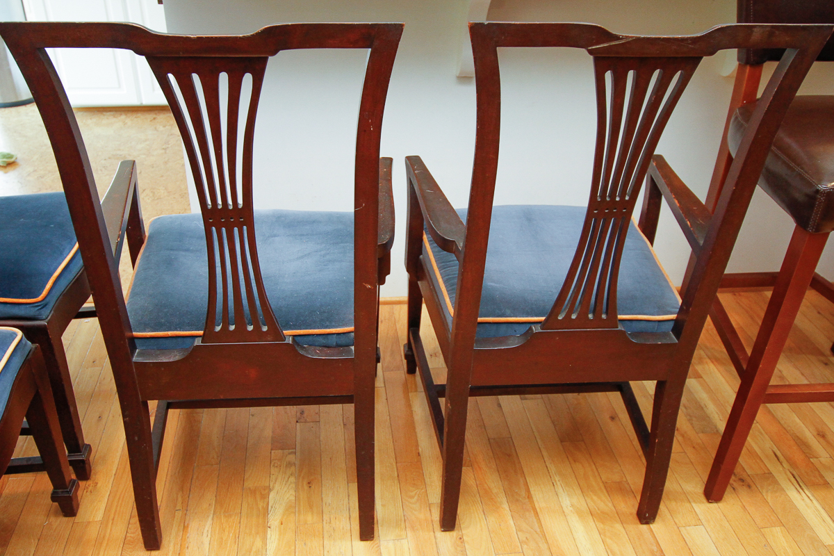 Vintage Federal Style Dining Chairs
