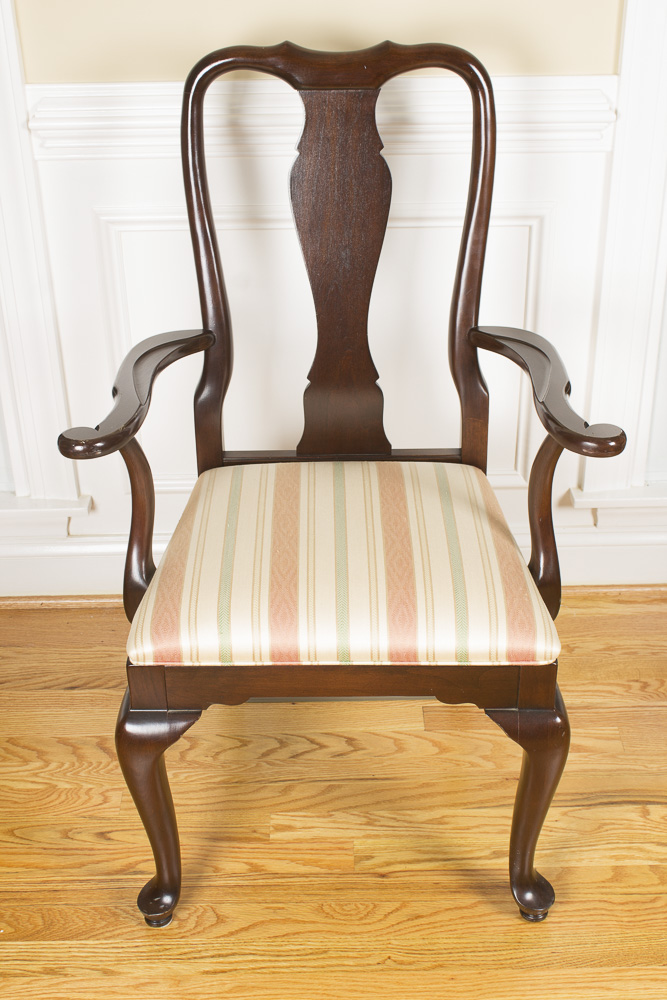 Ethan Allen Queen Anne Style Dining Chairs