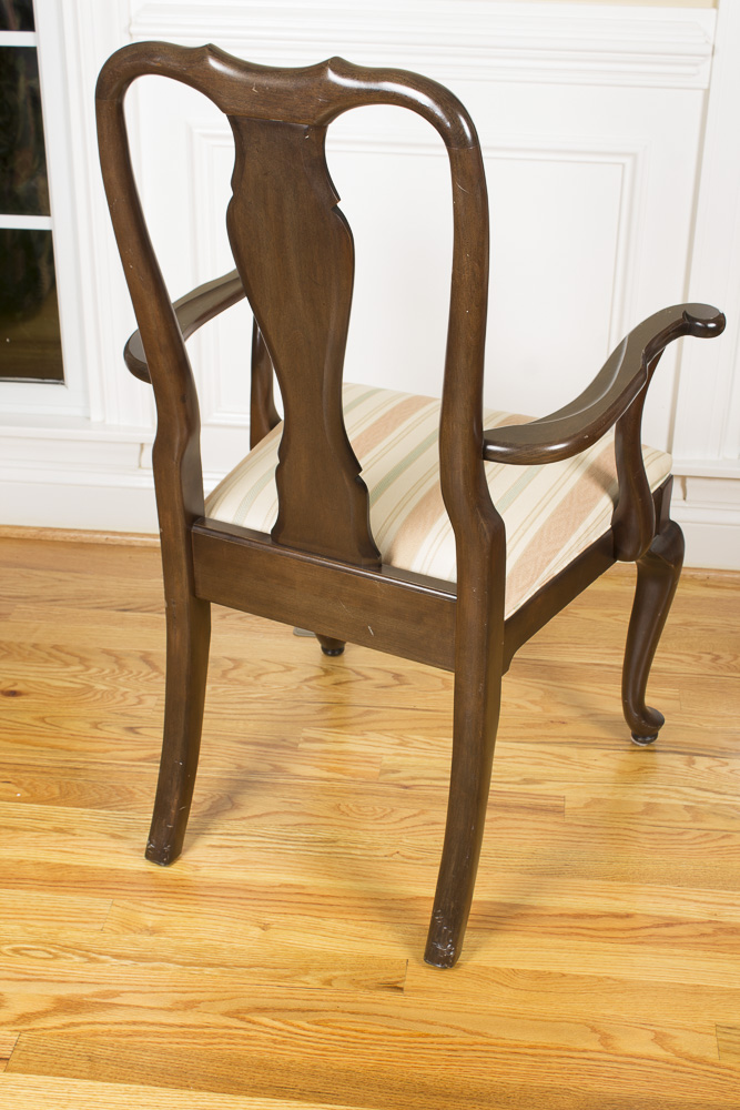 Ethan Allen Queen Anne Style Dining Chairs