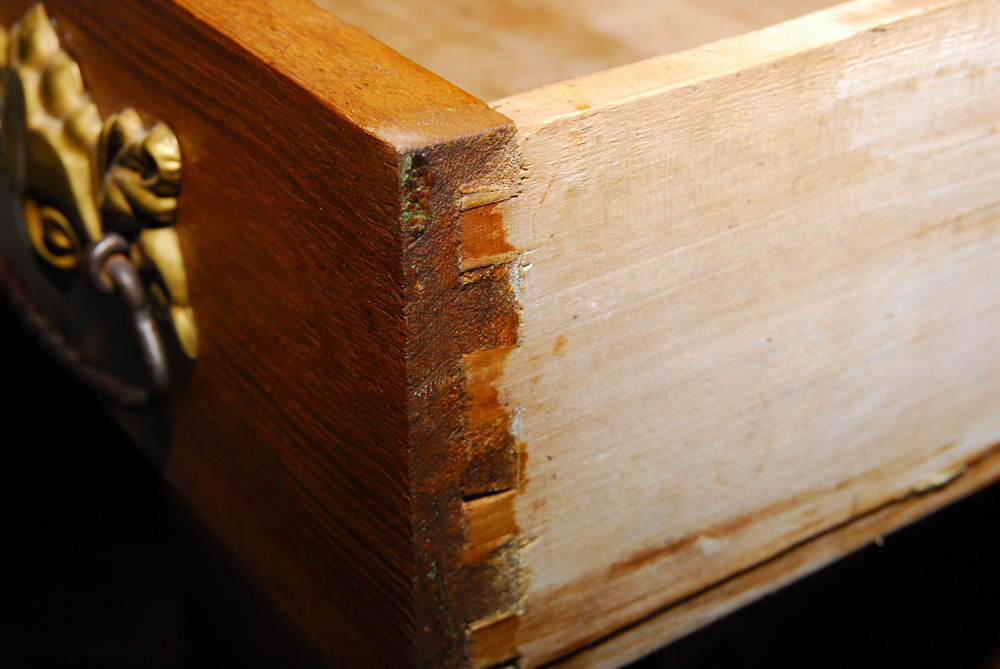 Antique Oak Wash Stand Cabinet