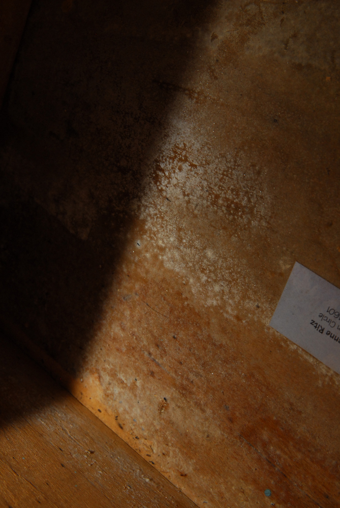 Antique Oak Wash Stand Cabinet