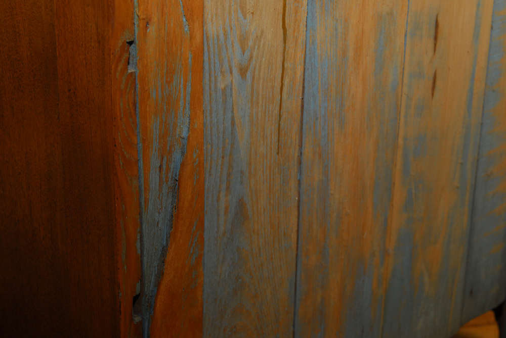 Antique Oak Wash Stand Cabinet