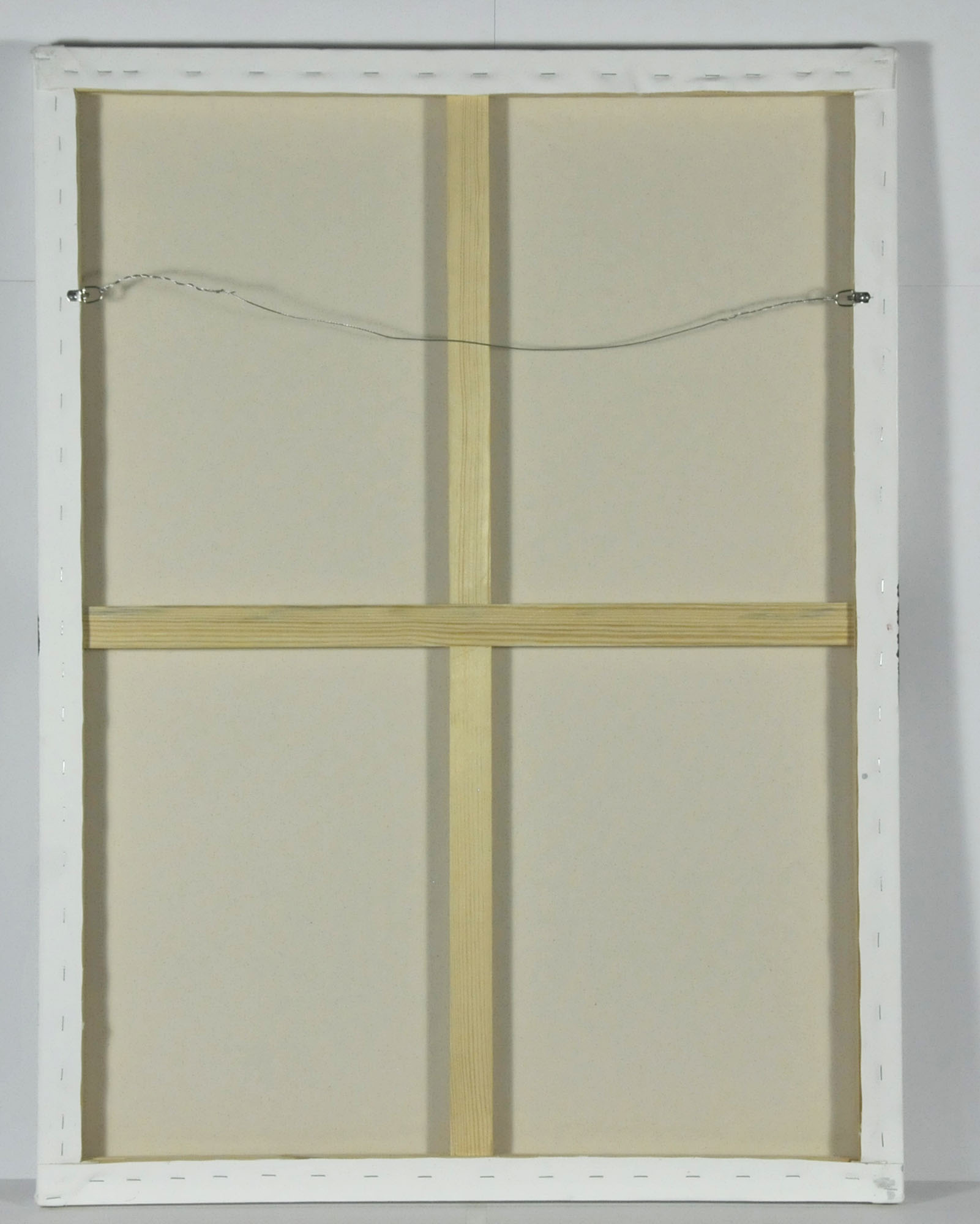 Robbie Kemper Original Acrylic on Canvas "Black Mark Gray"