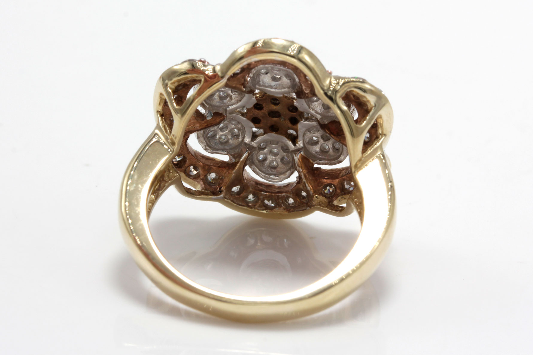 10K Yellow Gold 1.72 CTW Diamond Ring