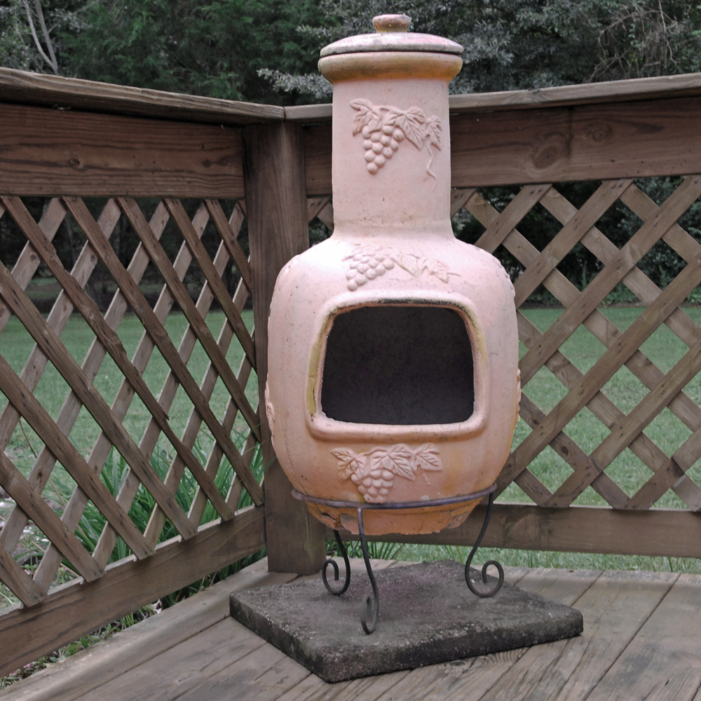 Terracotta Chimenea