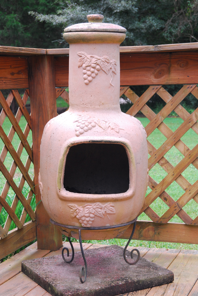 Terracotta Chimenea