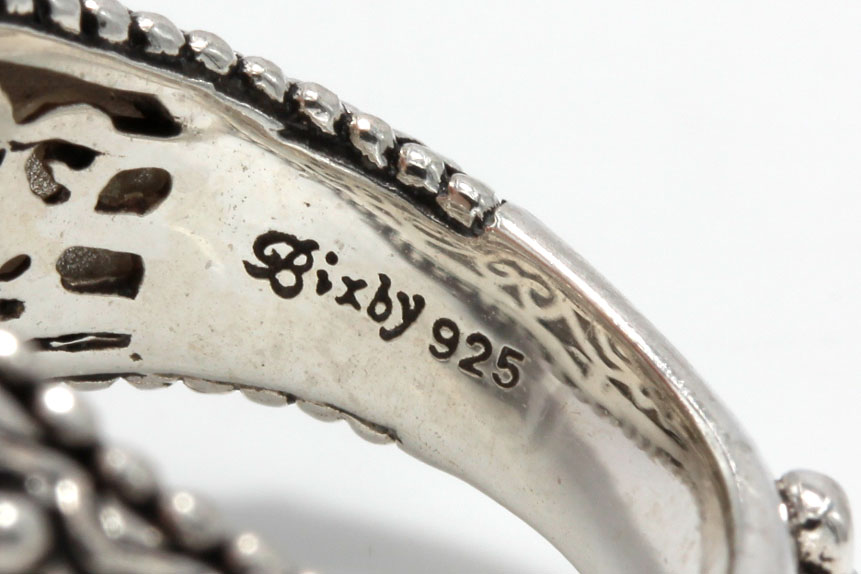 Barbara Bixby Sterling Silver 18K Gold Accented Iolite Ring