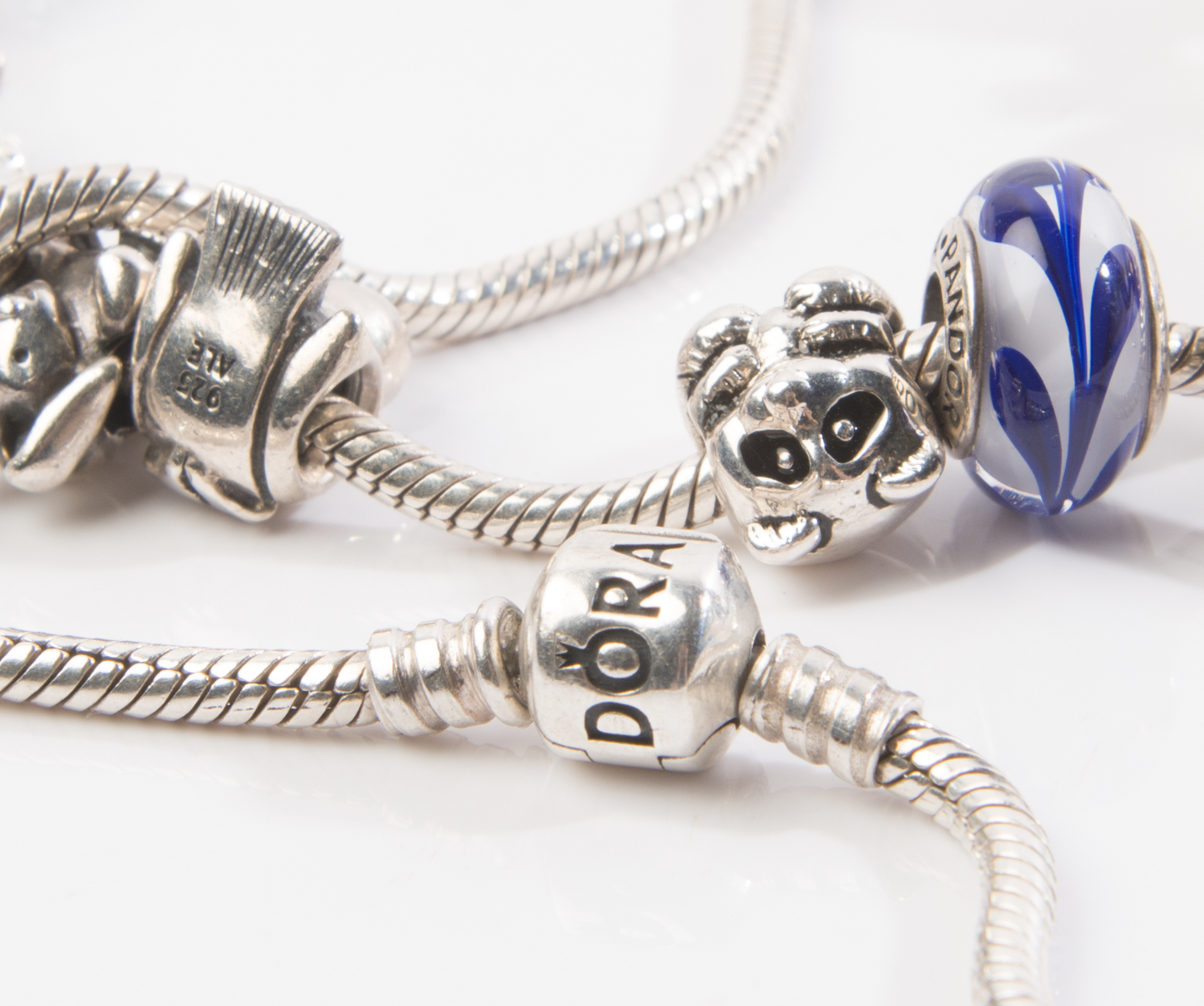 Sterling Silver Pandora Necklace