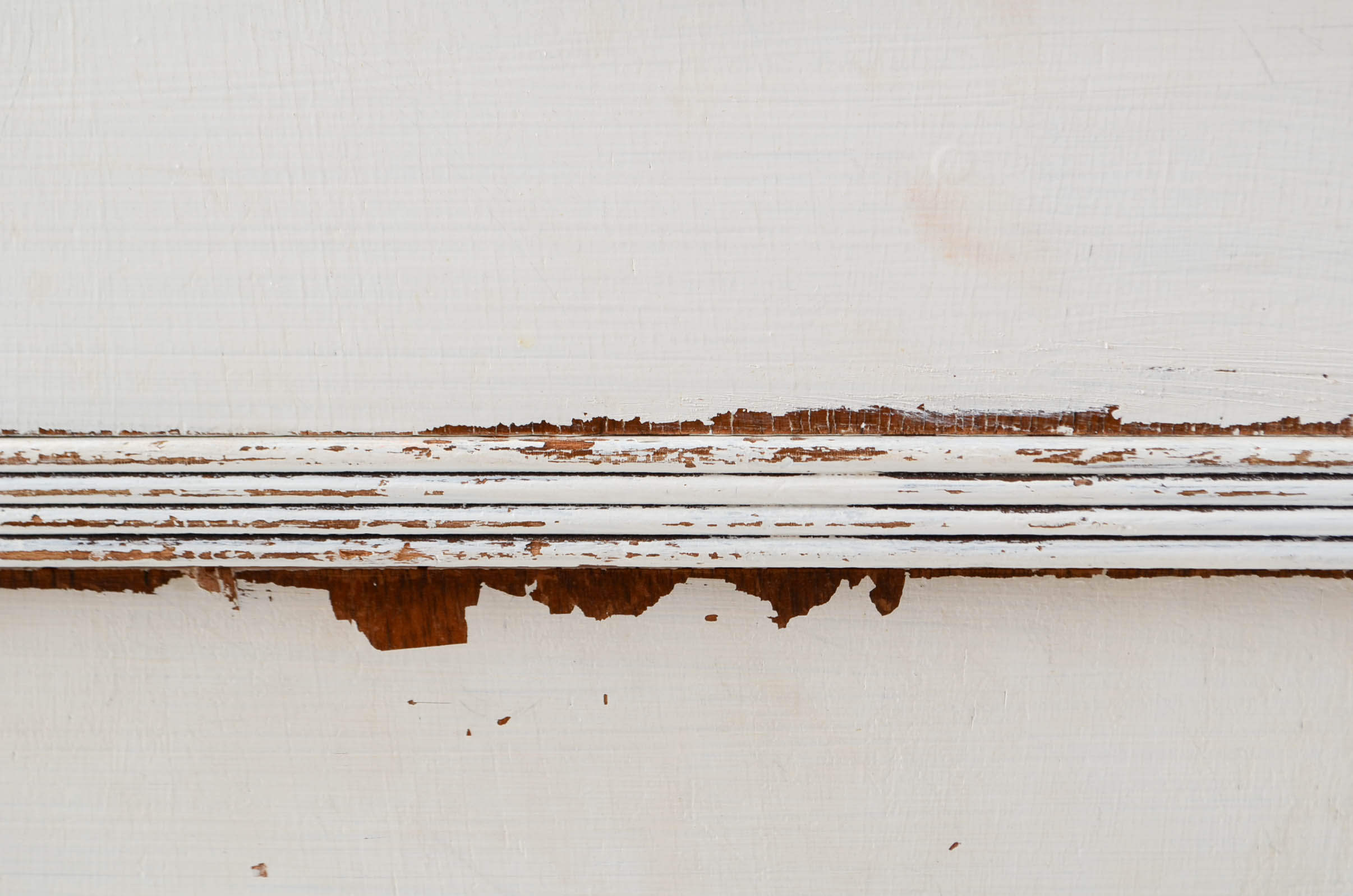 Vintage Painted Waterfall Dresser