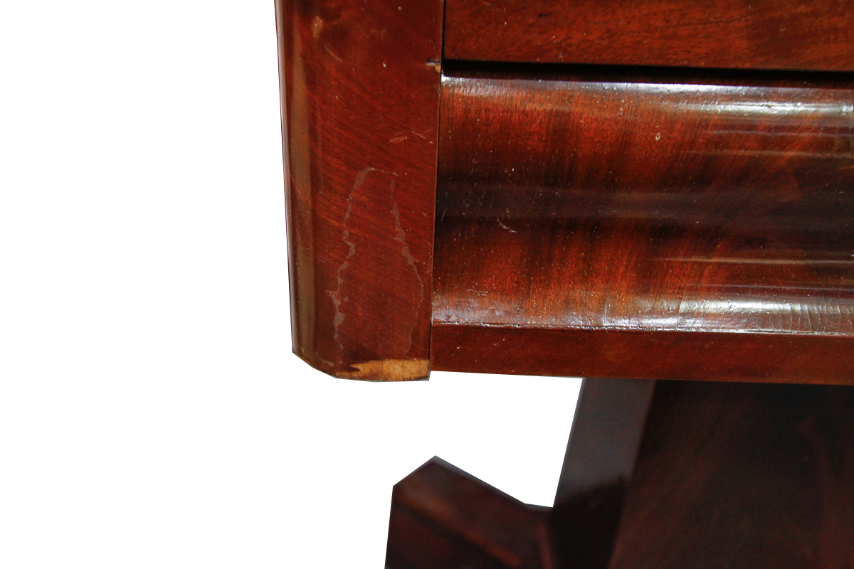 Antique Empire Style Sewing Table