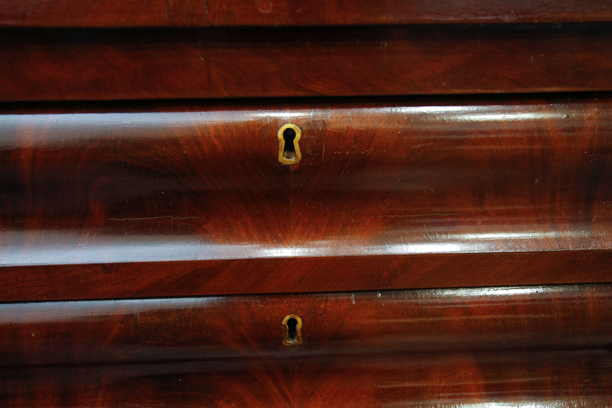 Antique Empire Style Sewing Table