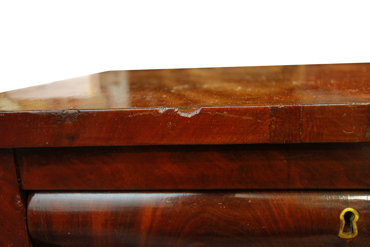 Antique Empire Style Sewing Table