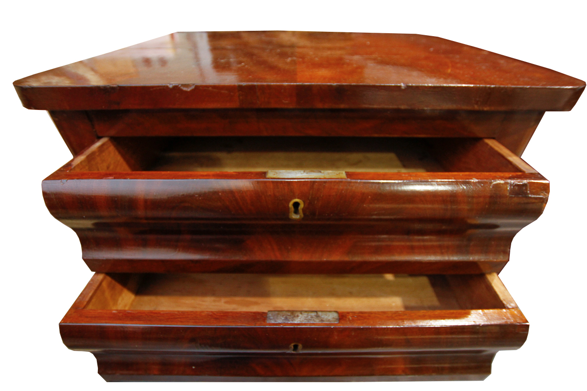 Antique Empire Style Sewing Table