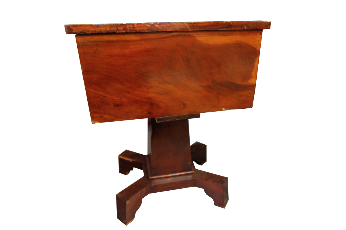 Antique Empire Style Sewing Table
