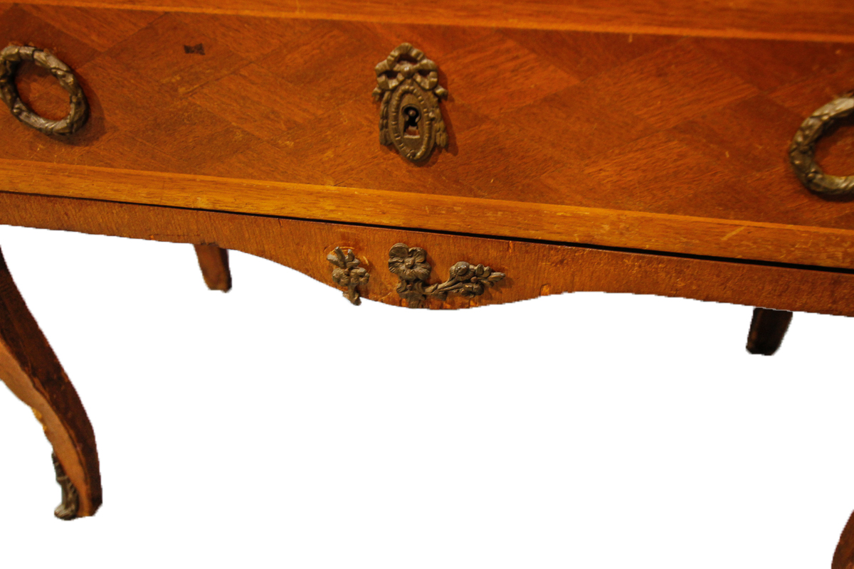 Antique Louis XV Style Marble Top Commode