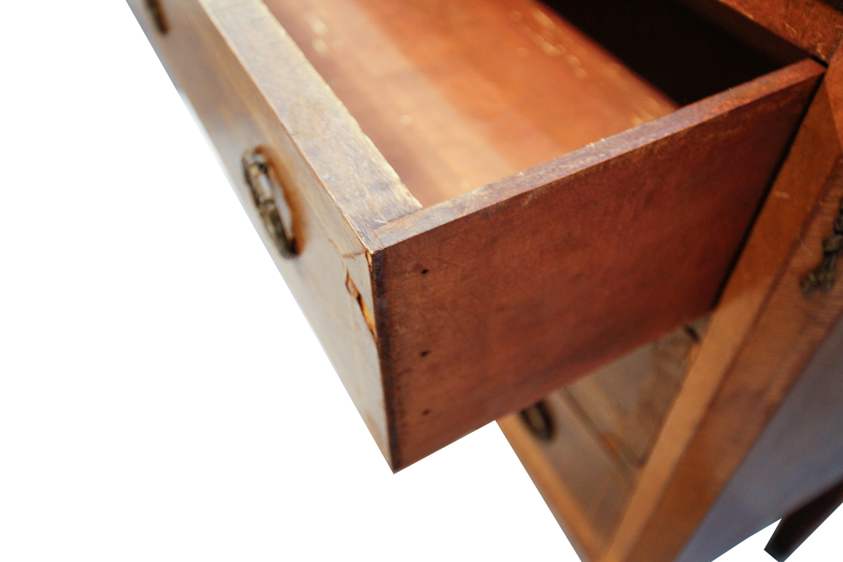 Antique Louis XV Style Marble Top Commode