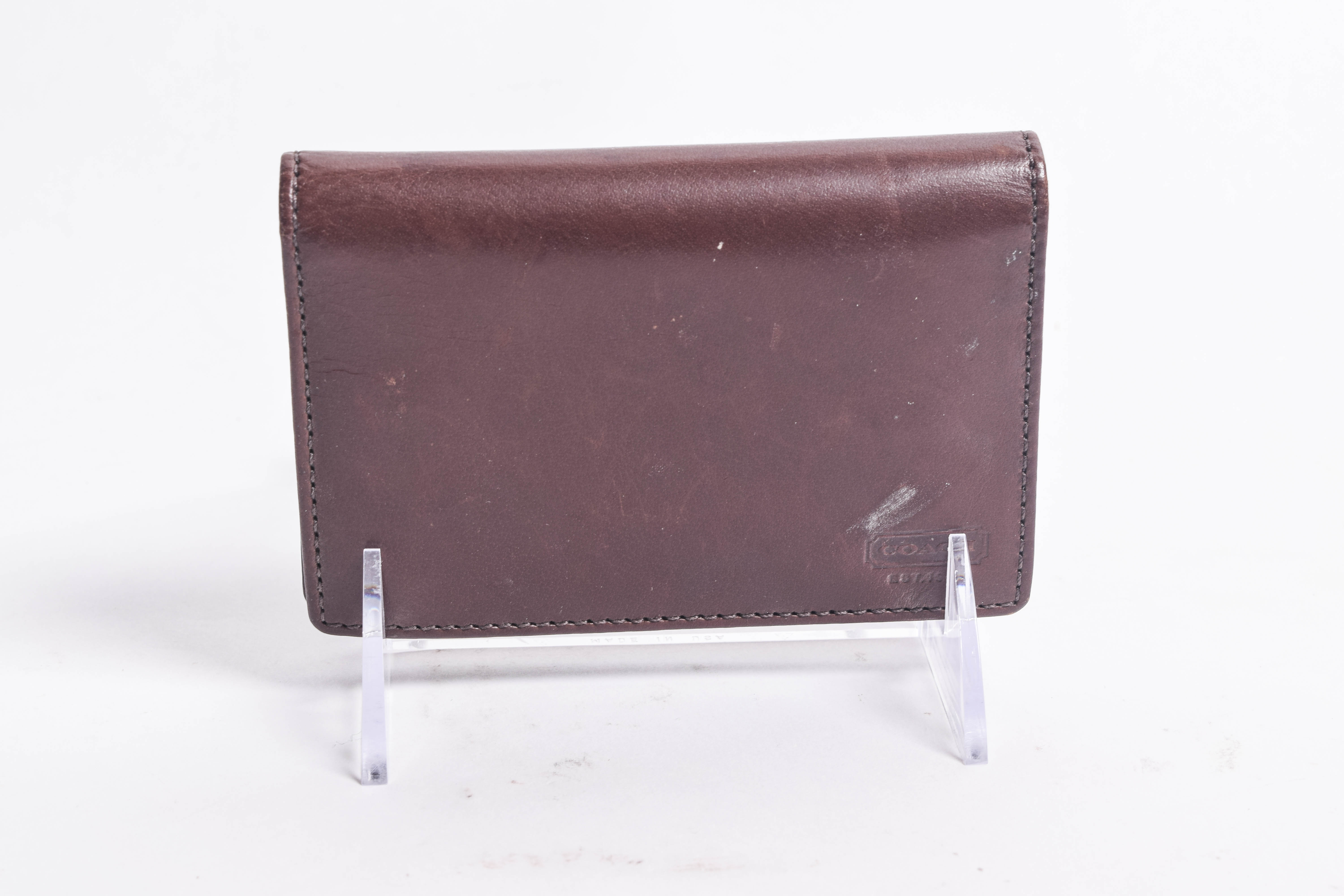 Assortment of Men's Coach Wallets and Money Clips