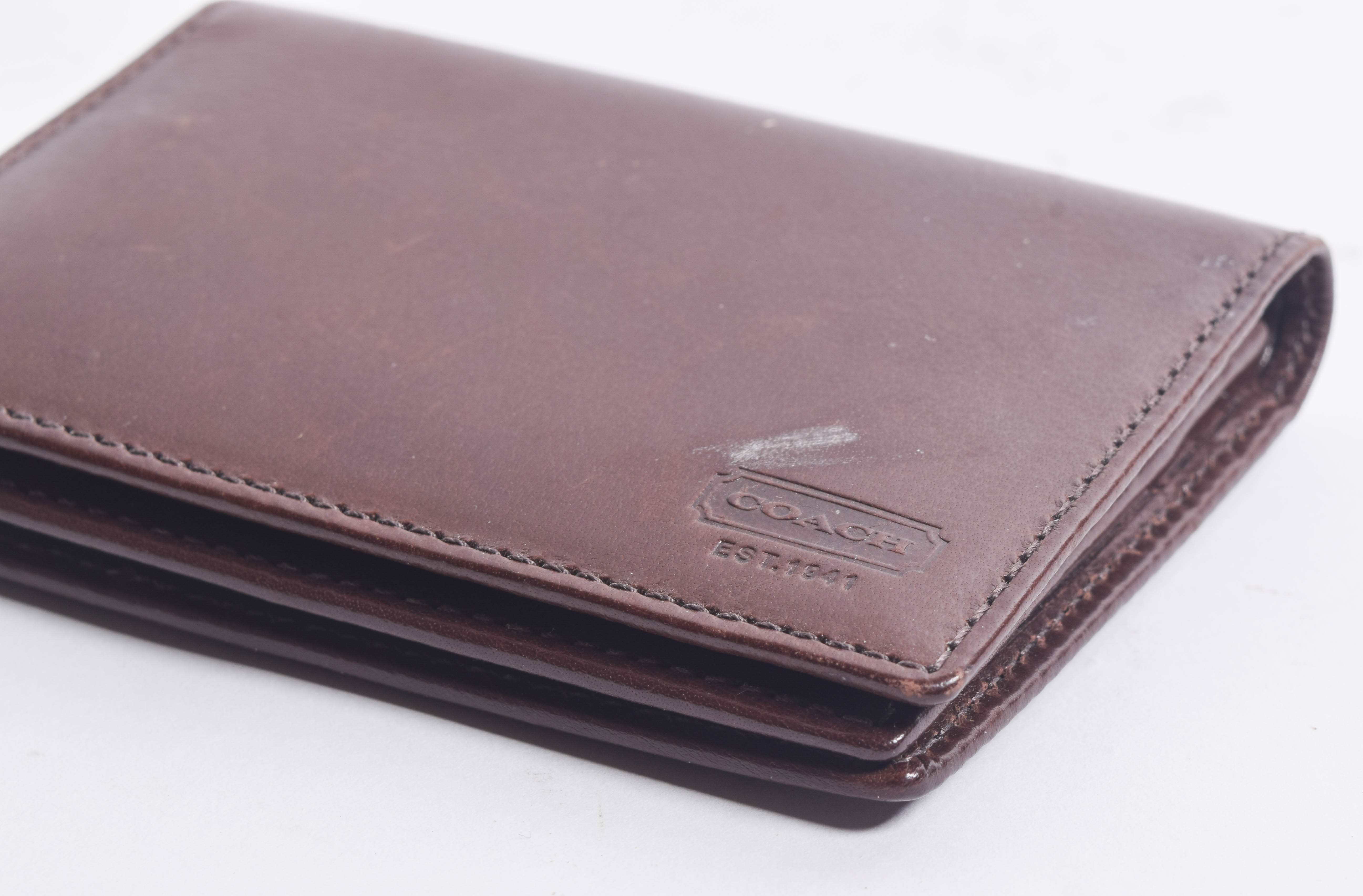 Assortment of Men's Coach Wallets and Money Clips