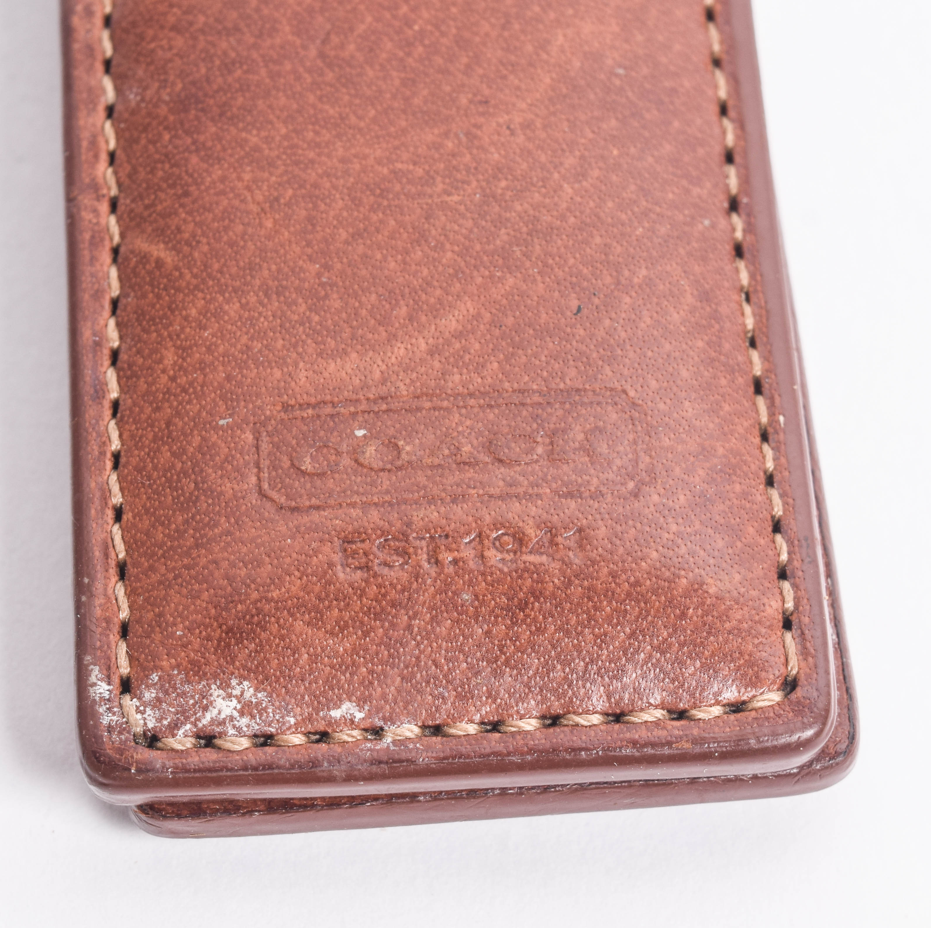 Assortment of Men's Coach Wallets and Money Clips