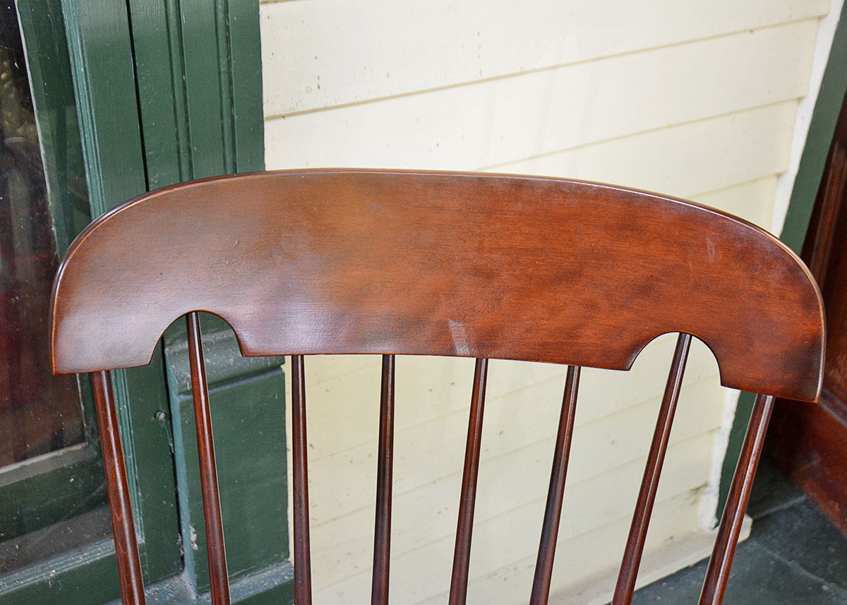 Mahogany Rocking Chair by Tell City Chair Company