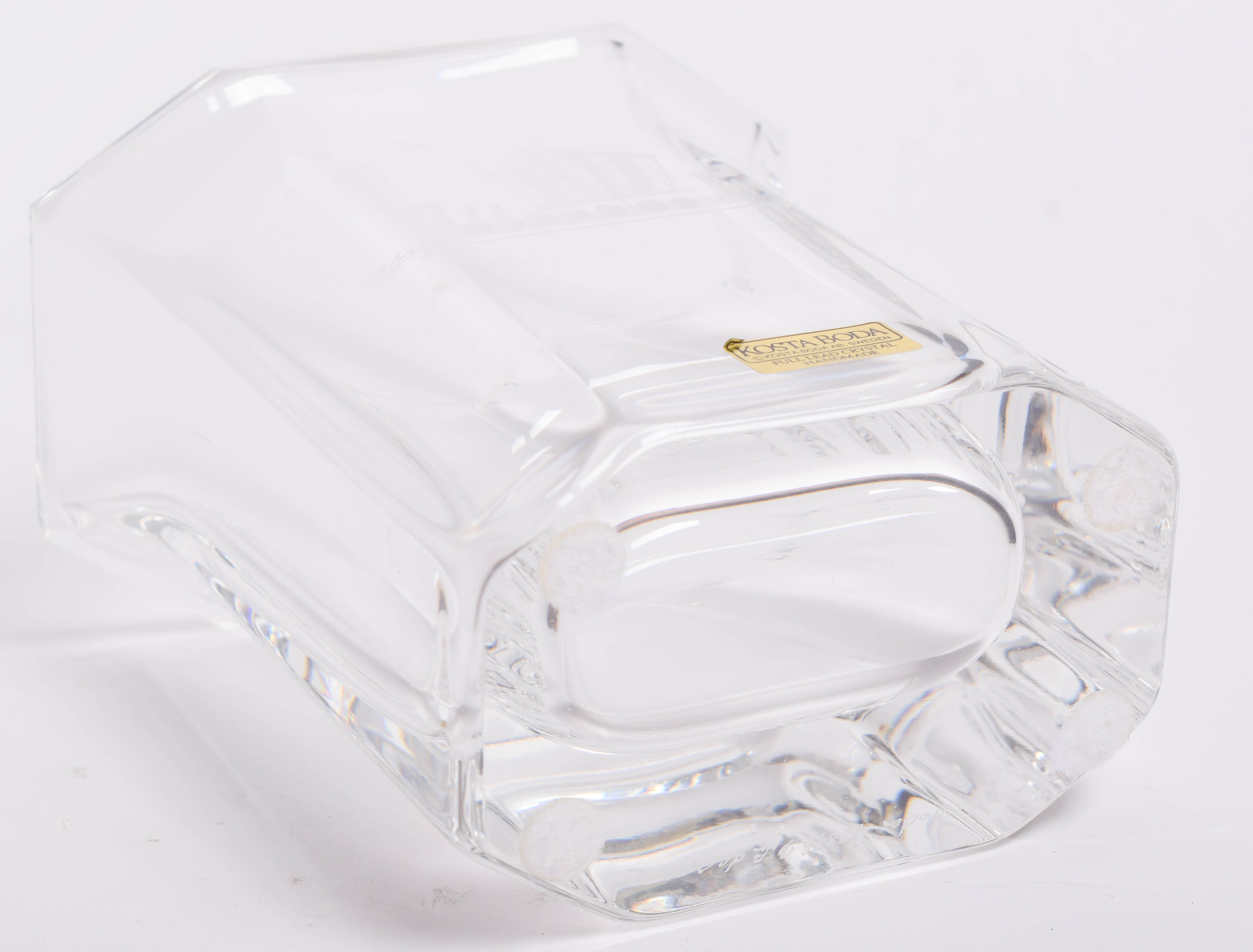 Kosta Boda Lead Crystal Vase