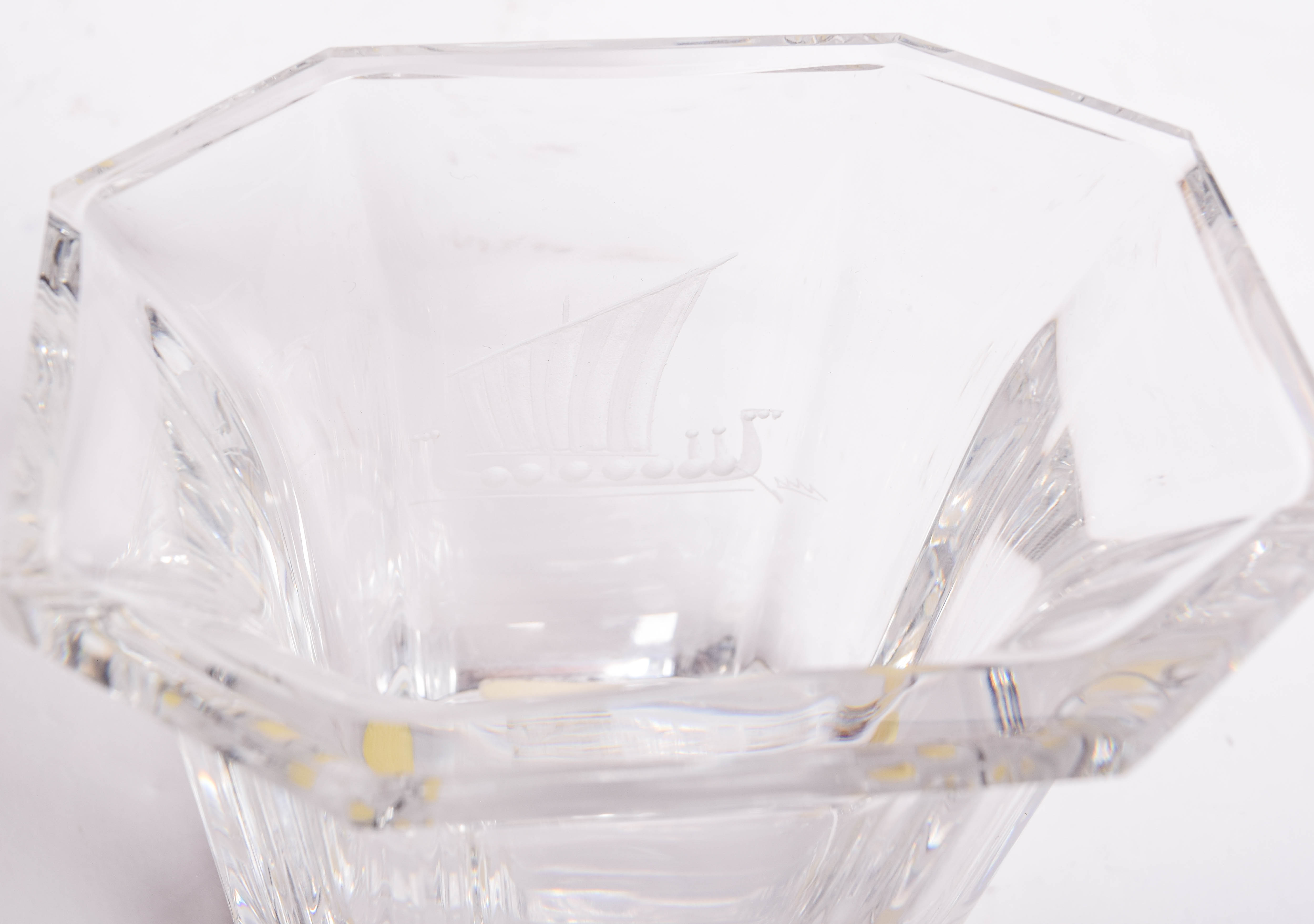 Kosta Boda Lead Crystal Vase