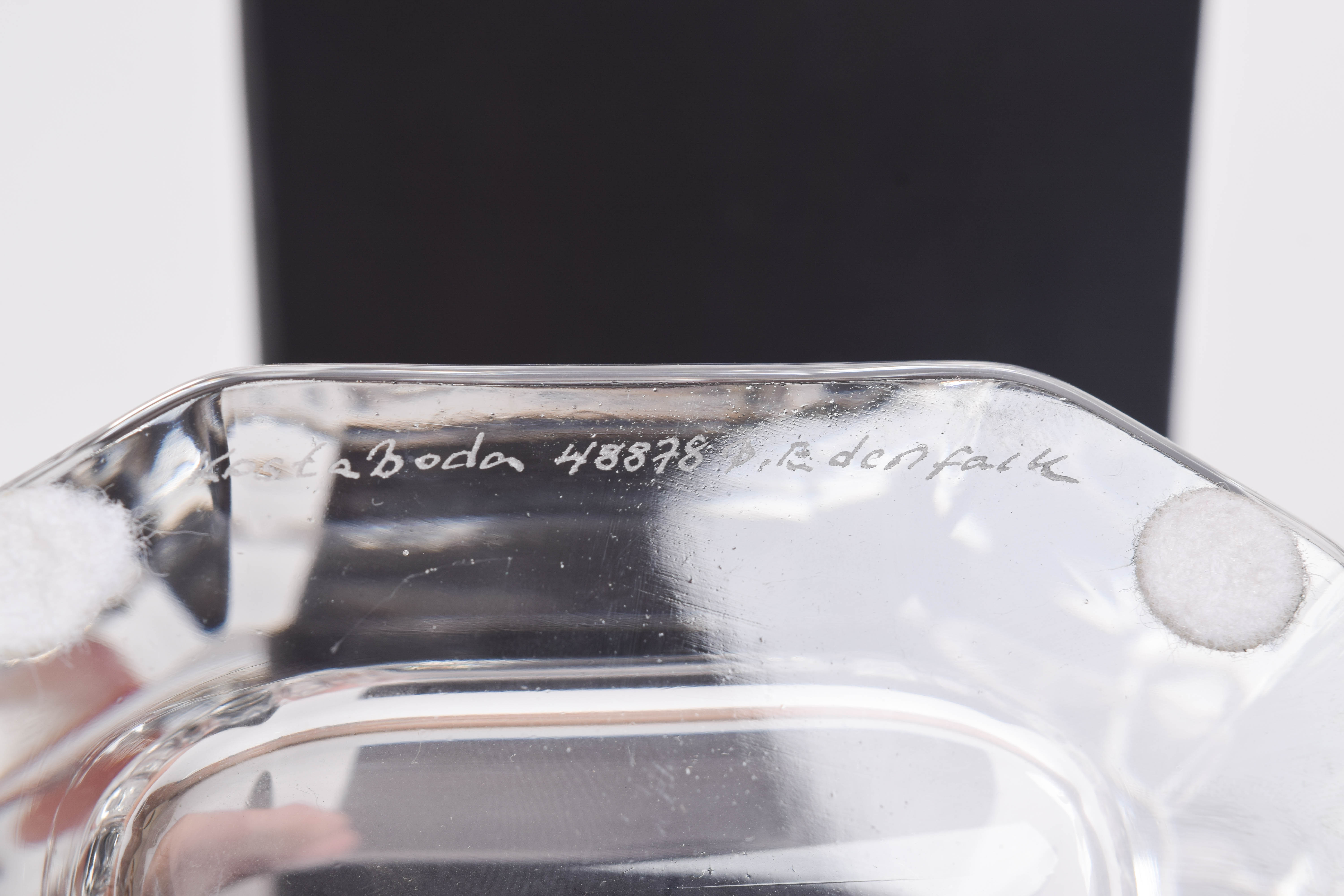 Kosta Boda Lead Crystal Vase