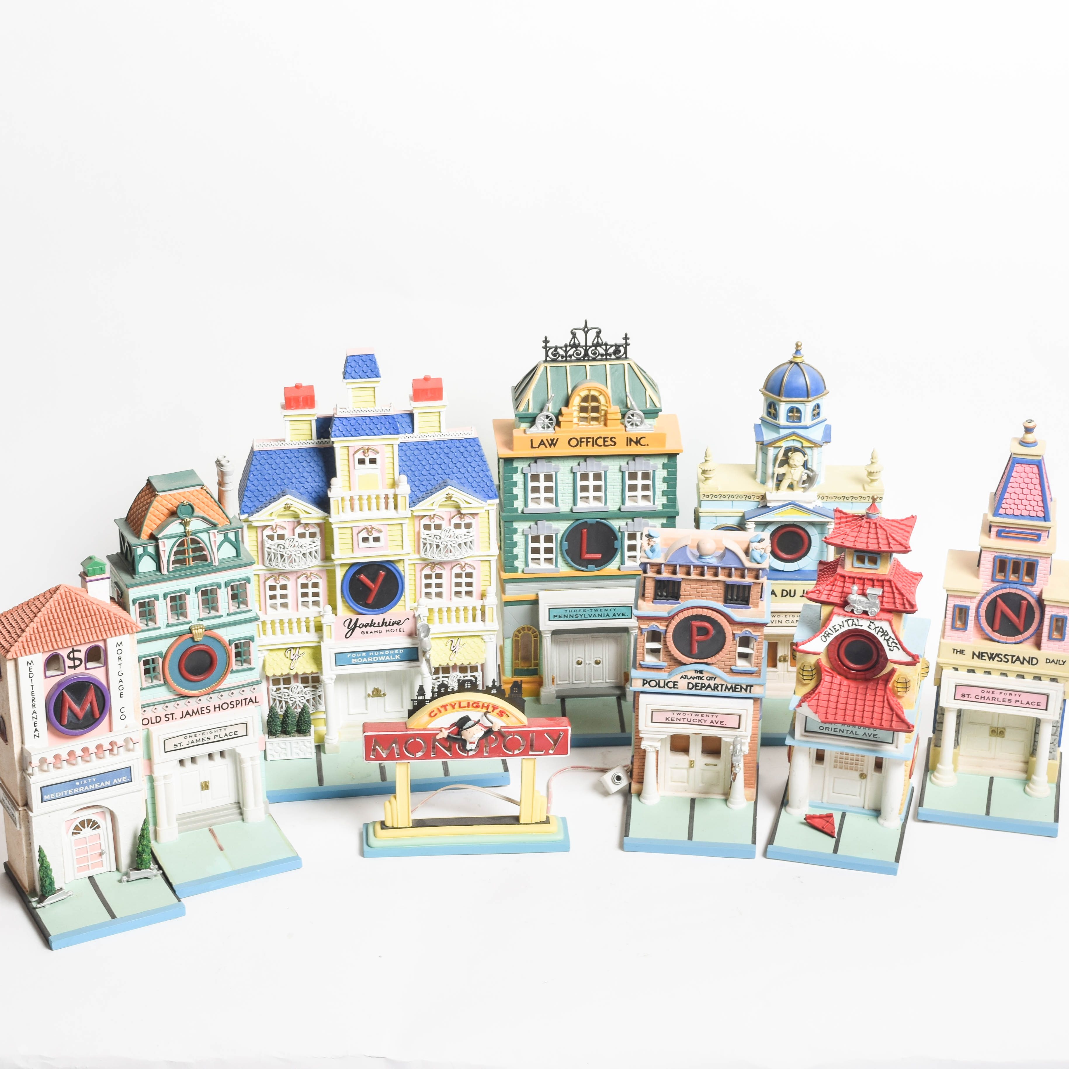 Monopoly City Lights Collection by Department 56