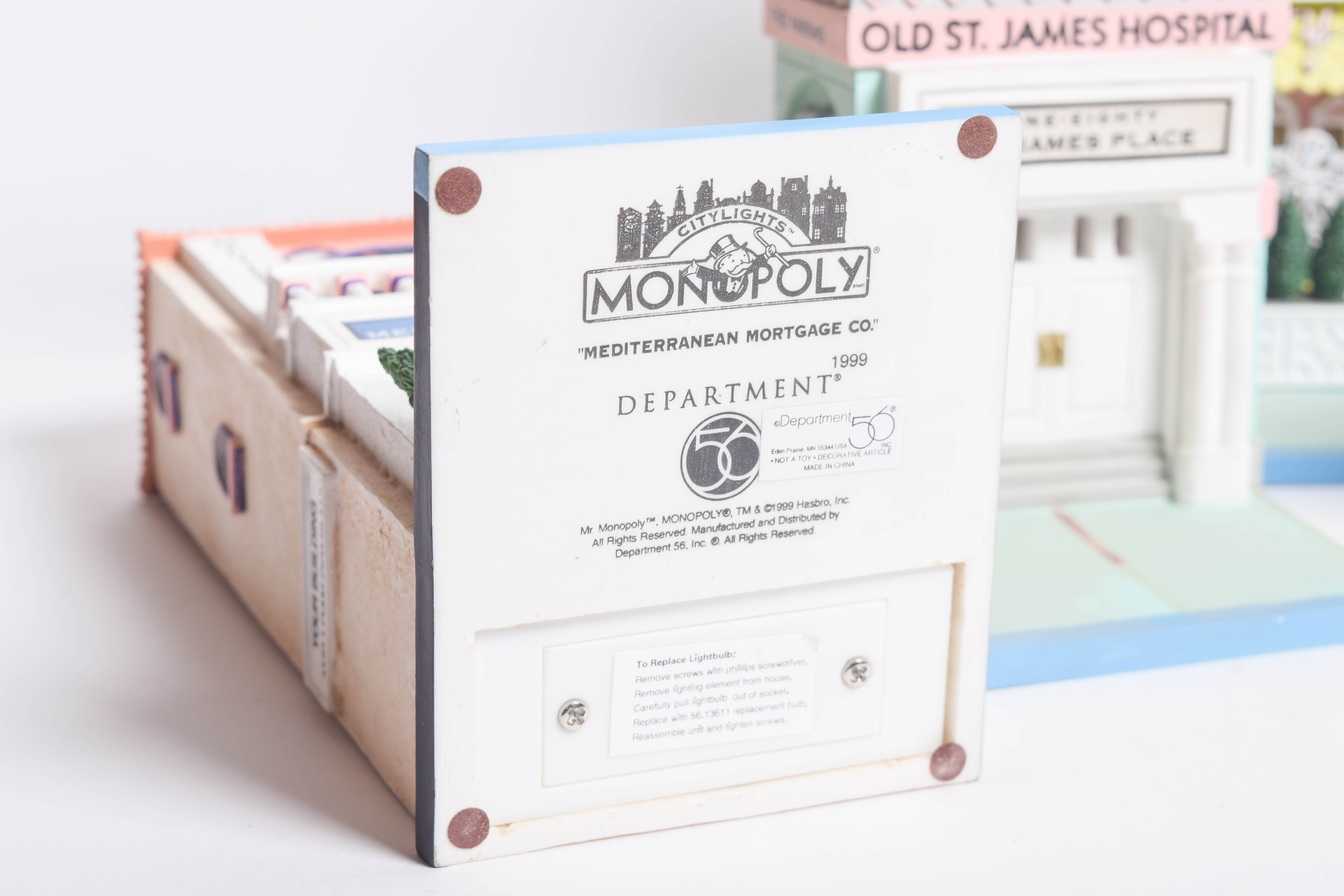 Monopoly City Lights Collection by Department 56