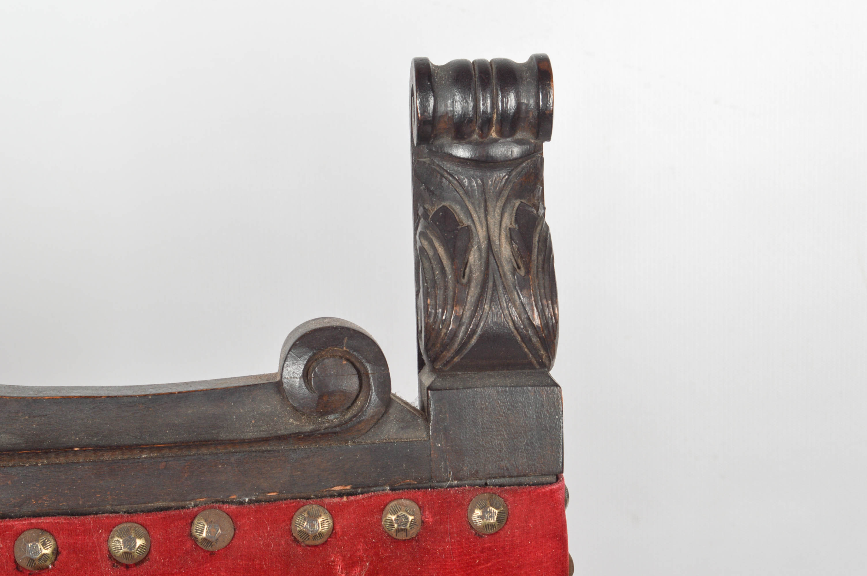 Antique Baroque Style Open Armchairs, Circa Early 20th Century