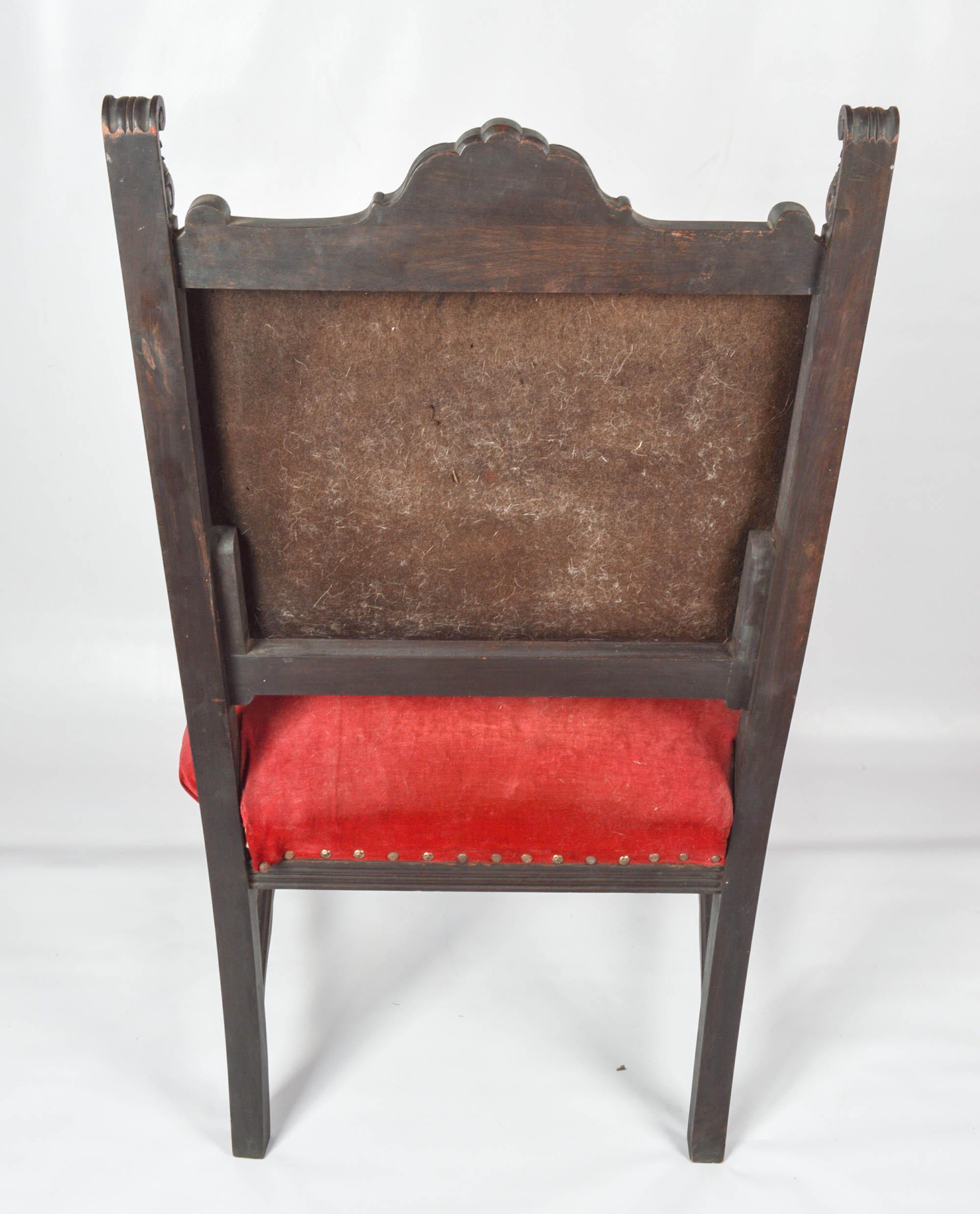 Antique Baroque Style Open Armchairs, Circa Early 20th Century