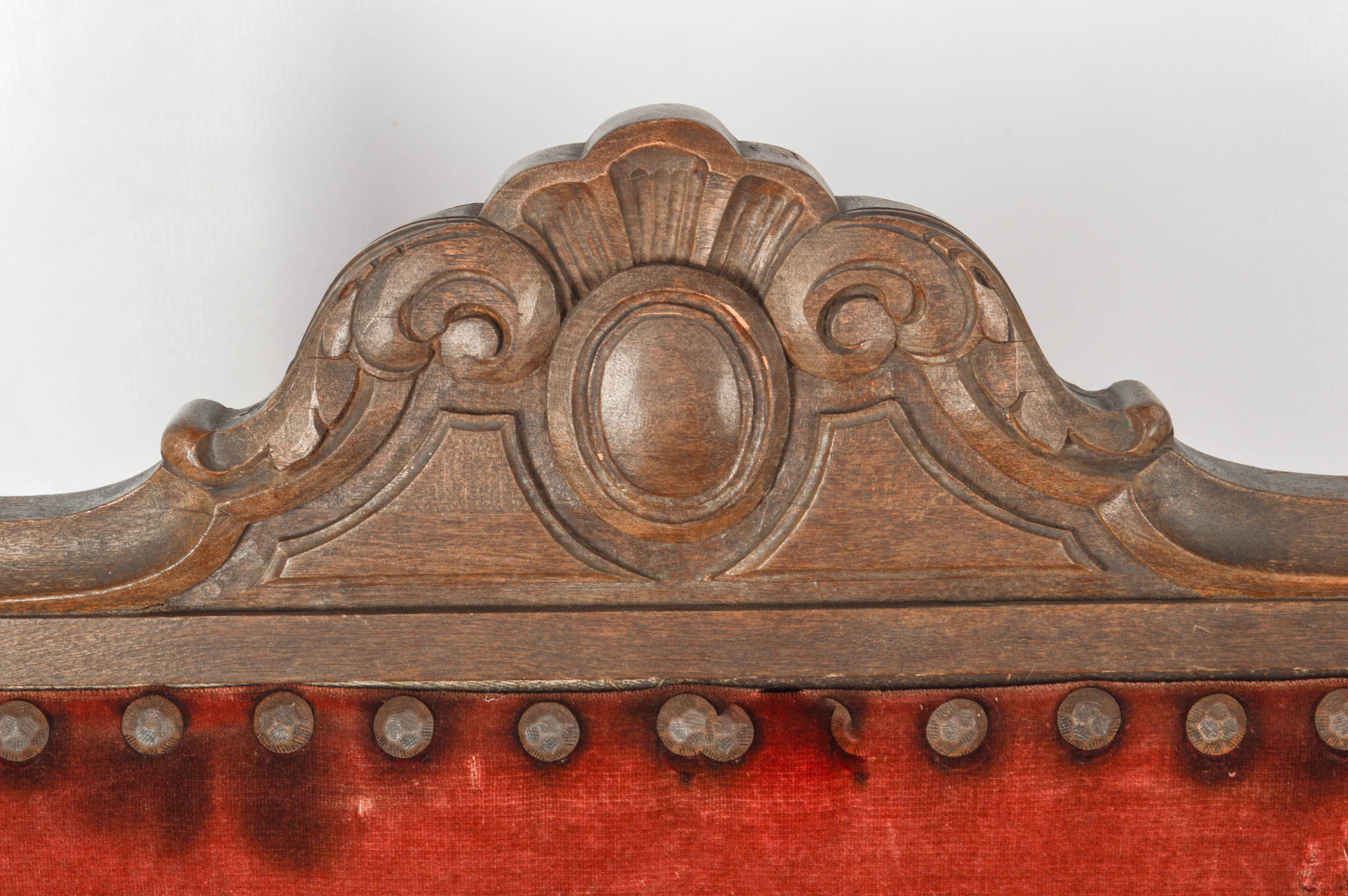 Antique Baroque Style Open Armchairs, Circa Early 20th Century