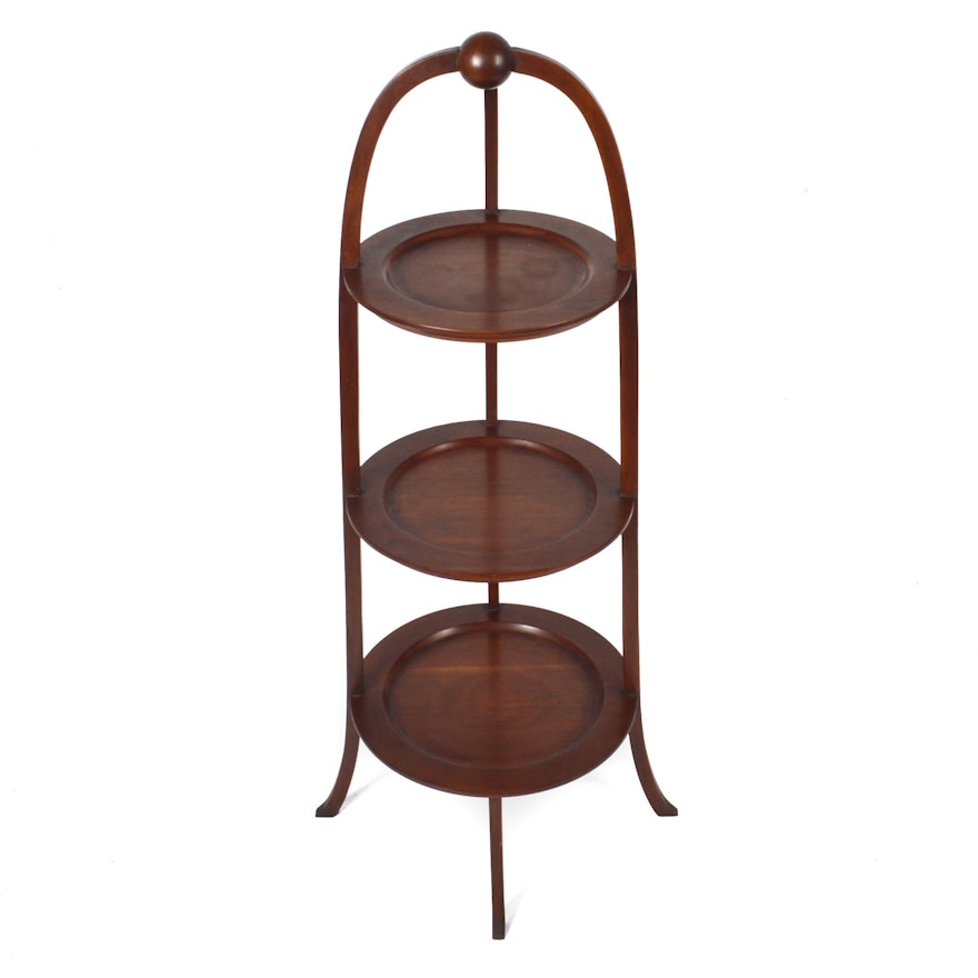 Mahogany Tiered Stand by Bartley Collections